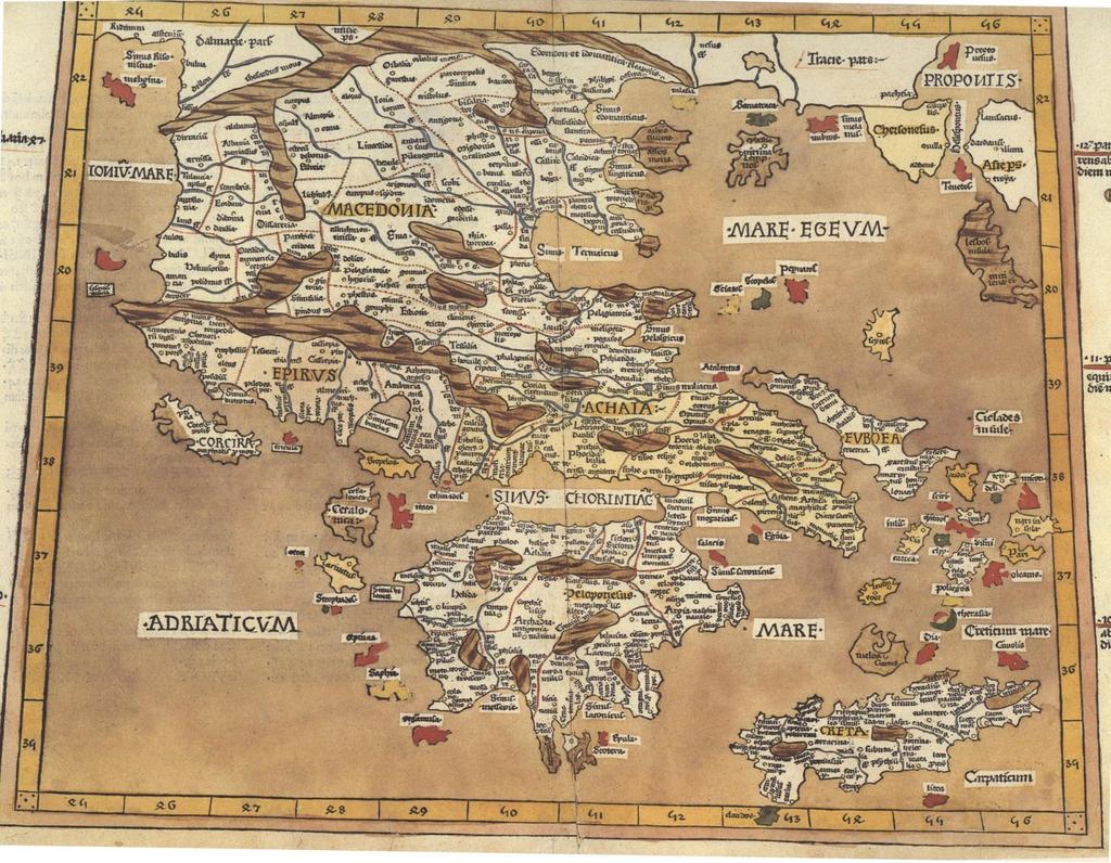 Πτολεμαϊκός χάρτης: