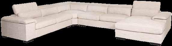 648 Γωνιακός καναπές από bonded leather και