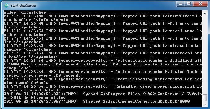 GeoServer).