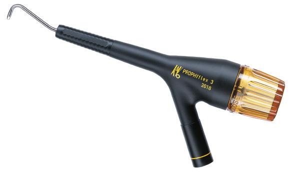Rondoflex Χειρολαβή αεροαποτριβής (air abrasion) για ενδοστοματική χρήση Παρασκευές κοιλοτήτων με την ελάχιστη