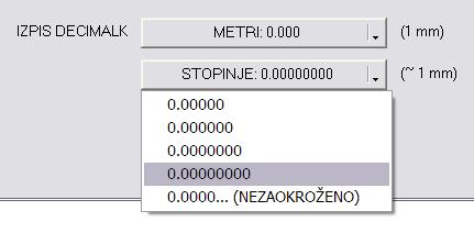 povsod neprekinjena (zvezna) in gladka (odvedljiva). Na interpolirano geoidno ondulacijo v dani točki vpliva 5 najbližjih točk grida.