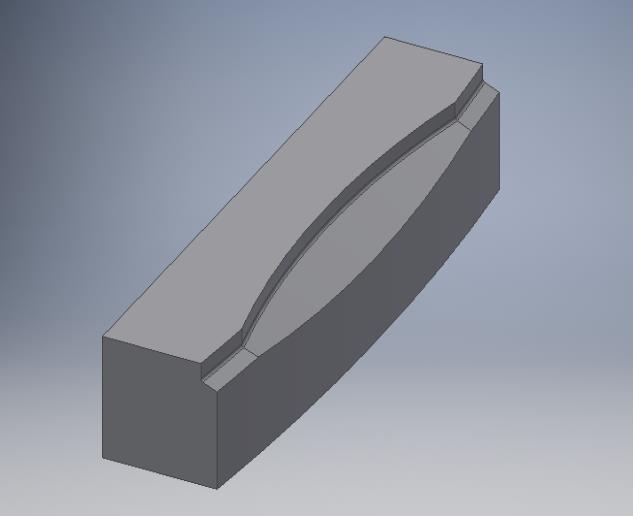 DEFORM-3D,οι γεωμετρίες αυτές σχεδιάστκαν σε λογισμικό CAD και πιο συγκεκριμένα στο Inventor. Εικόνα 5.