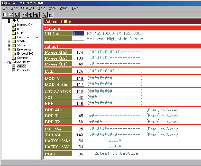 M CNNECTIN Standard signal generator 7 to 7 dbm ( V to mv) CAUTIN: D NT transmit while SSG is connected to the antenna connector.