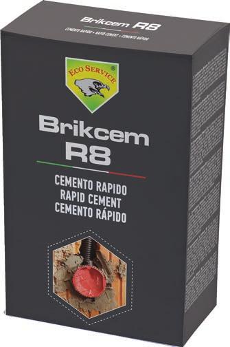 BRIKCEM R8 PT Brikcem R8 é uma mistura de cimentos cinzentos, inertes de quarzitos e aditivos especiais com capacidade para desenvolver resistências mecânicas elevadas em pouco tempo.