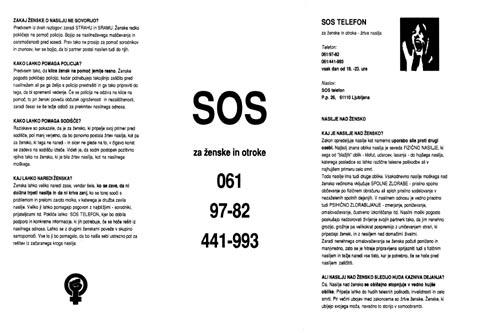 1992 Društvo SOS telefon je sodelovalo pri pripravi predlogov za spremembe kazenske