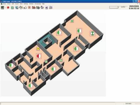 Address Fire Software Διαχείρησης Συστημάτων Πυρανίχνευσης > Μπορεί να χρησιμοποιήσει όλα τα τυποποιημένα format γραφικών (bmp, jpg, κλπ.