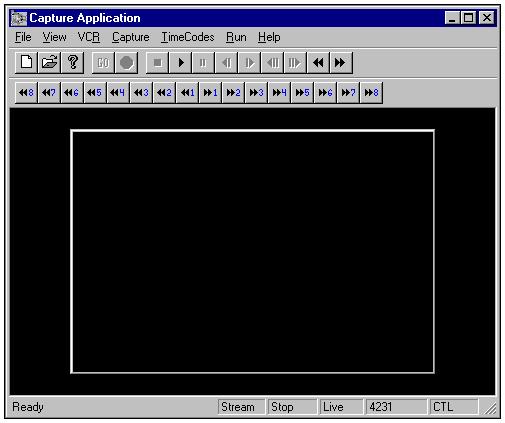 Το λογισµικό του Capture Module (εικόνα 13) µετέτρεψε την εικόνα της βιντεοκασέτας σε ψηφιακό σήµα µε τη µορφή αρχείων AVI. 50 Εικόνα 13.