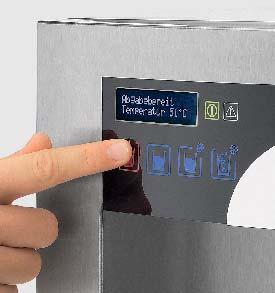 Στα πλεονεκτήματα του Dispenser WPD 100 της Kärcher, εκτός από τη μοναδική ιδέα σχεδιασμού, περιλαμβάνονται και το πολύ χαμηλό λειτουργικό κόστος.