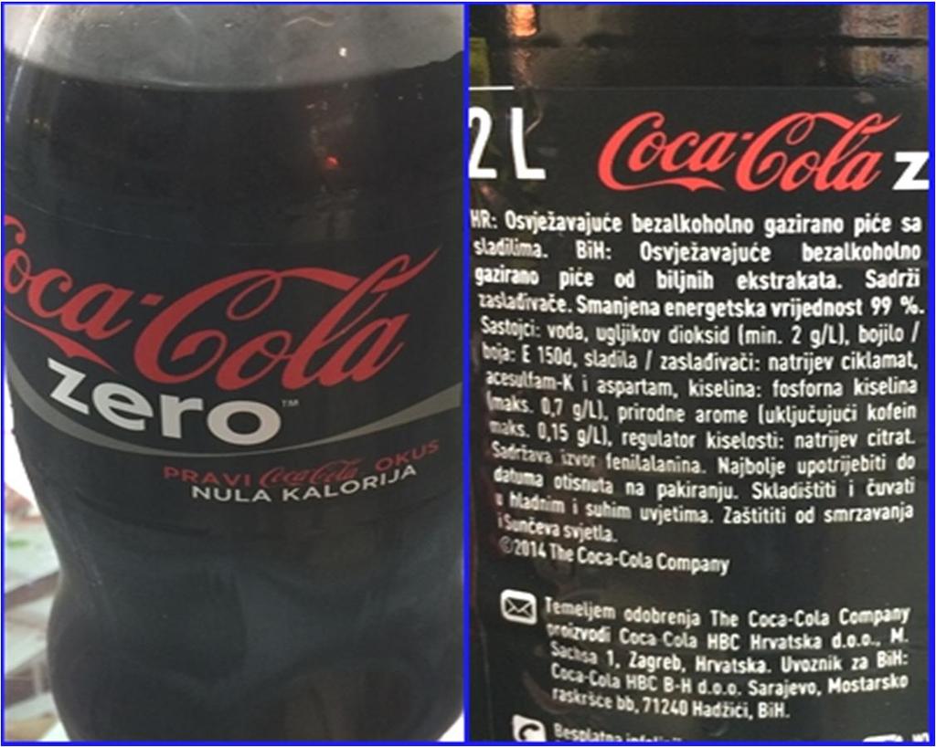 Slika 31. Uzorak za HPLC analizu 3.2. Rezultati U dobivenom grafu može se uočiti pik koji odgovara aspartamu (Slika 33.).