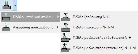 Απηό ην ζύζηεκα κεηαθέξεη ηα νξηδόληηα εγθάξζηα θνξηία από ηε ζηέγε ζην έδαθνο θαη απνηειεί πξνζσξηλή αθακςία θαηά ηε θαηαζθεπή. Οξηδόληην αληηαλέκην ζύζηεκα.