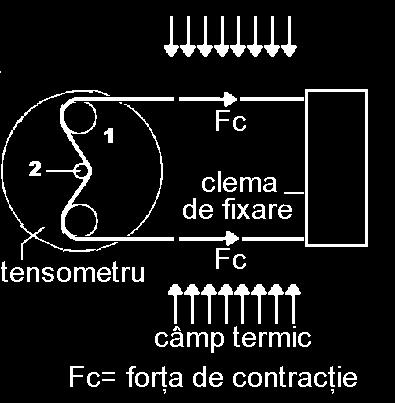 caracteristicilor structurale). Măsurarea forţei de contracţie a firelor la tratamente termice (off line; on line).
