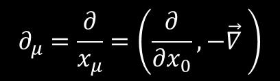 În general mărimile de forma a b=a μ b μ sunt invarianţi Lorentz dacă a şi b sunt vectori