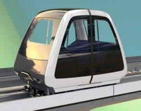 bersebelahan. SkyTran adalah jauh lebih cepat daripada sistem ULTra yang mampu mencapai kelajuan setinggi 160 kilometer sejam.