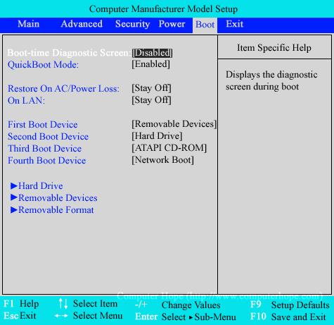 ΡΥΘΜΙΣΕΙΣ BIOS Μπορούμε να εισέλθουμε στο CMOS Setup