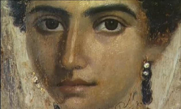 Στην περιοχή Φαγιούμ στην Ανώ Αίγυπτο δημιουργήθηκαν ένας μεγάλος αριθμός από προσωπογραφίες ζωγραφισμένες με την τεχνική της εγκαυστικής ή
