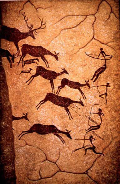 Οι πρώτες κοινωνίες των ανθρώπων κατά την παλαιολιθική εποχή,ένιωσαν την ανάγκη να αποτυπώσουν πάνω στα βράχια η να σκαλίσουν την ανθρώπινη μορφή.