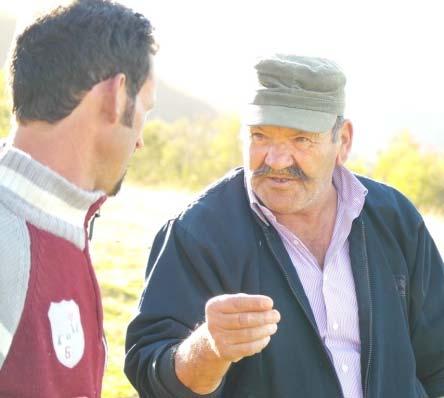 Οι απαιτήσεις σε εργασία κατά τη διαχείριση της γης μπορούν να ελαττωθούν με τη συνεργασία των χρηστών και διαχειριστών που έχουν απομείνει.
