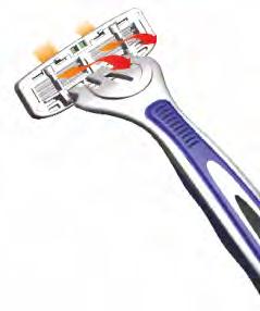 ΛΕΠΙΔΕΣ DORCO Shai 6 Blade Razor x3