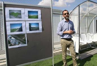 Για το Γήπεδο Ακαδημίας: «Η πρώτη φάση του νέου γηπέδου έχει σχεδόν ολοκληρωθεί και θα αποτελεί την έδρα του ΑΠΟΕΛ σε επίπεδο μη επαγγελματικών ομάδων Οι εγκαταστάσεις περιλαμβάνουν