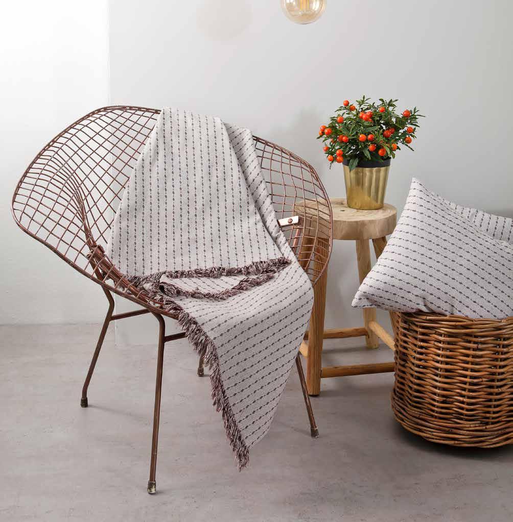 Orobio Moca ΤΗROWS 80% Cotton - 20% Polyester Orobio