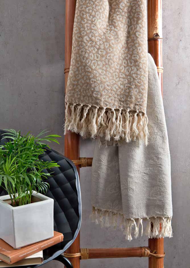 ΤΗROWS 100% Cotton, Jacquard Mooring ΤΗROWS 100% Cotton