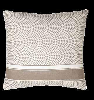 CUSHION COVERS 80% Cotton - 20% Polyester Votsalo Beige / Votsalo