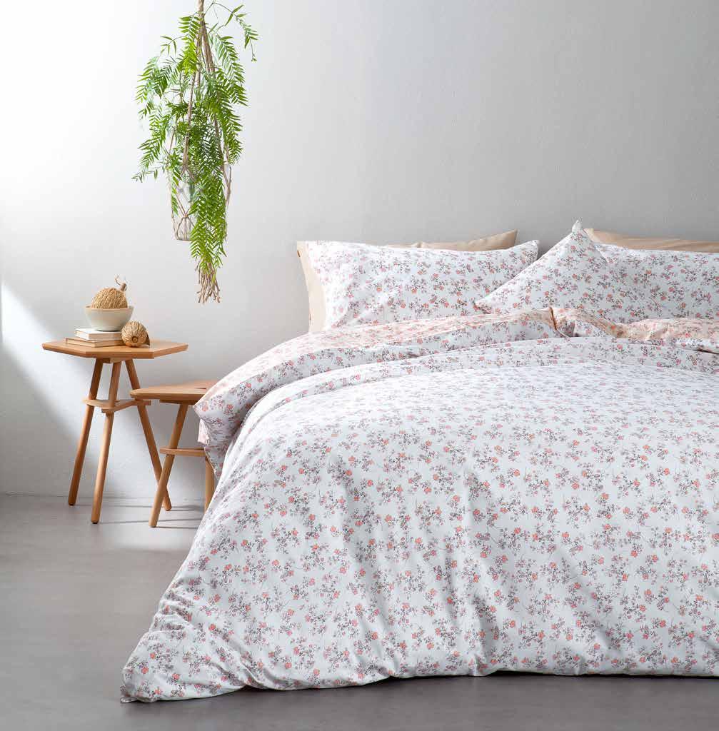 Secret Garden Pink BED LINEN 100% Co