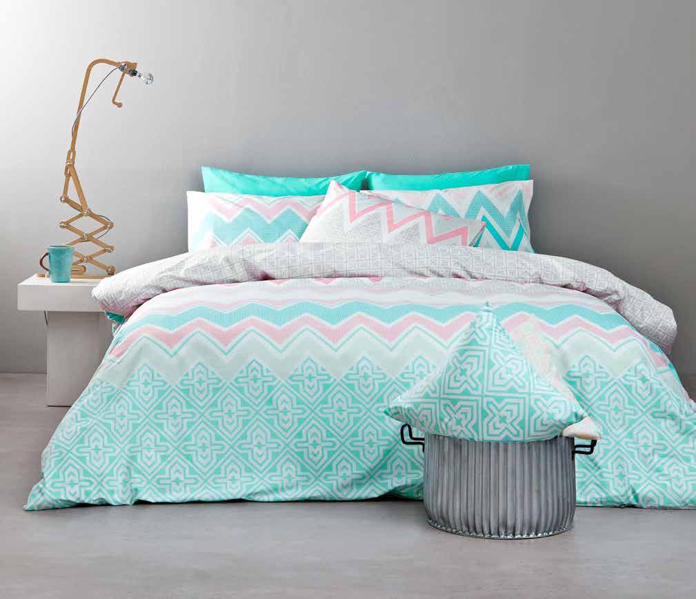 Pozitano Pink BED LINEN 50% Cotton - 50% Polyester - 144