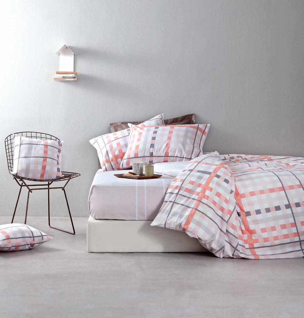 Damino Pink BED LINEN 50% Cotton - 50% Polyester - 144 T.