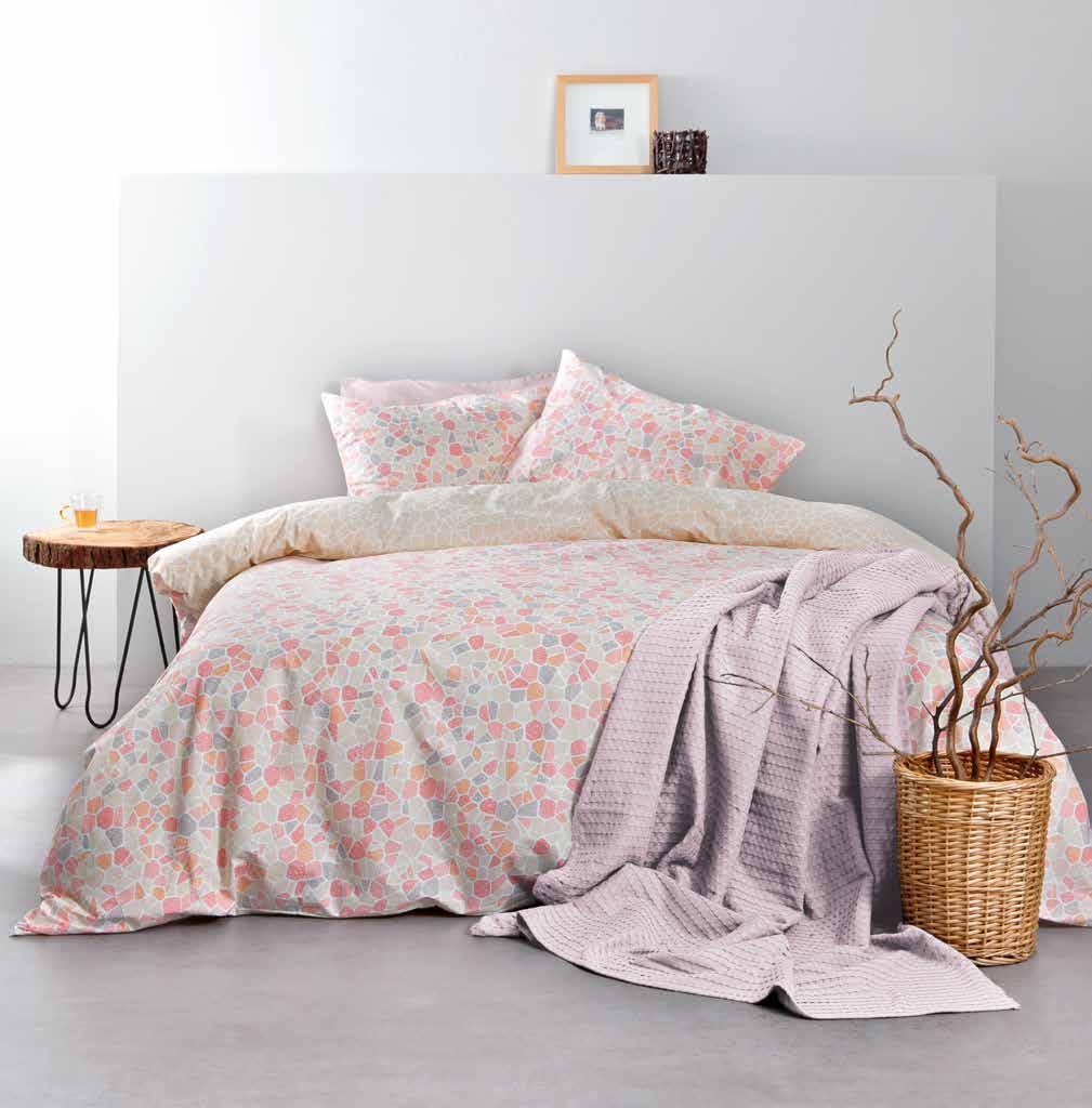 Boracay Pink BED LINEN 100% Co