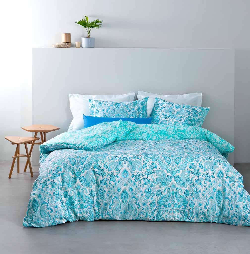 Ananta Blue BED LINEN 100% Co
