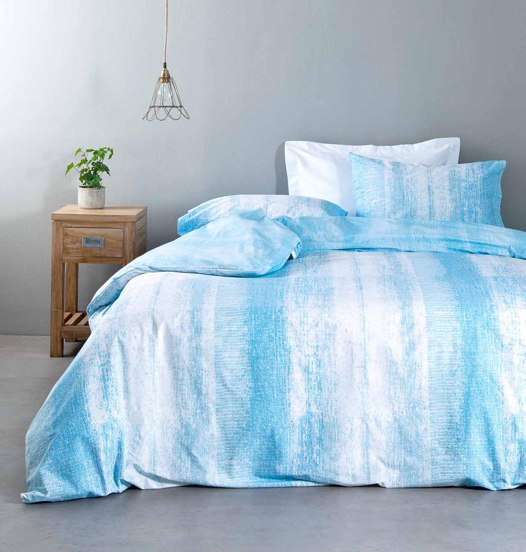 Battisti Blue BED LINEN 100%
