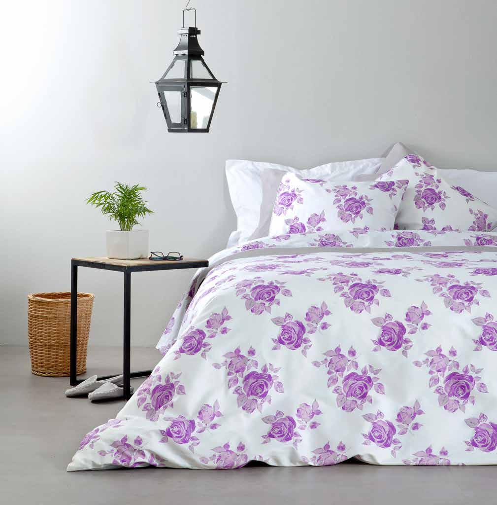 Rosalie Lilac BED LINEN 100%