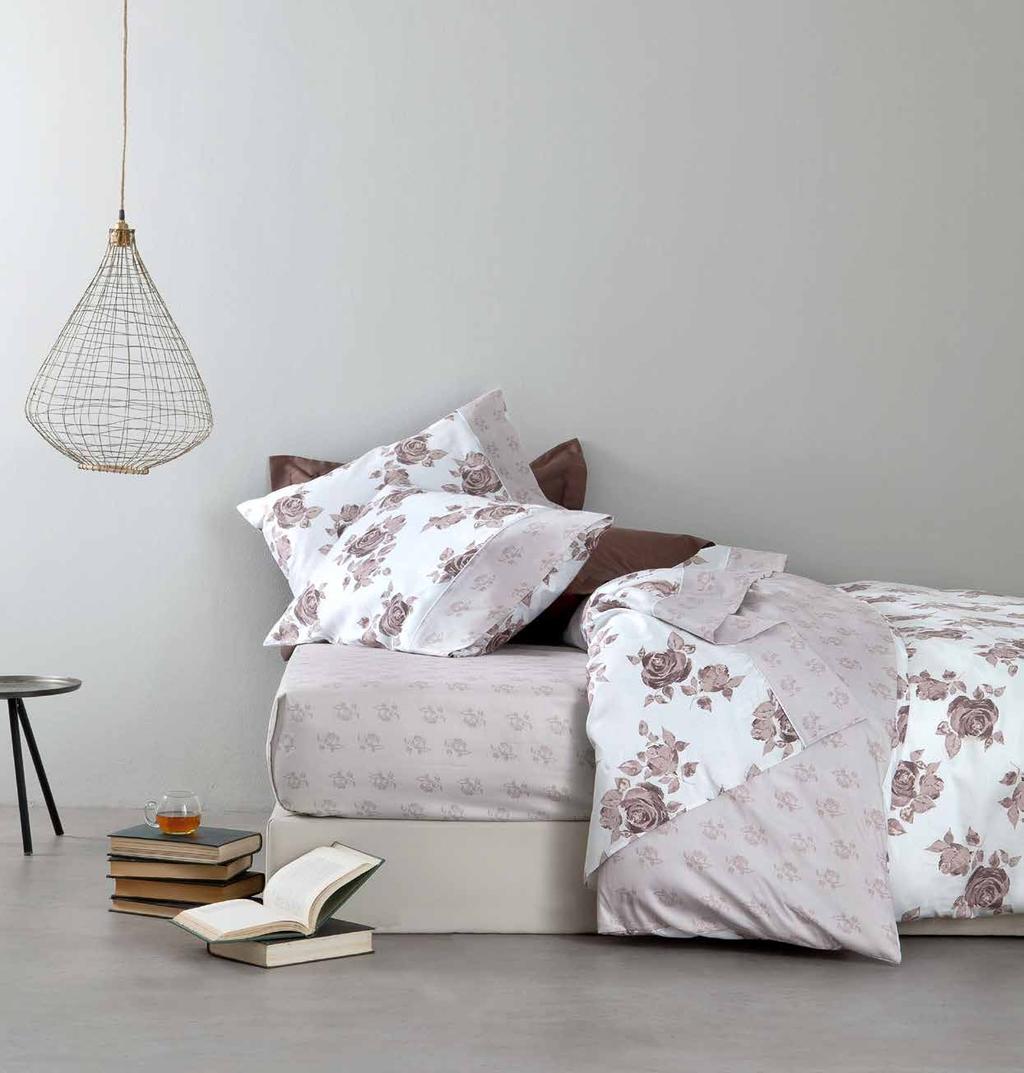 Rosalie Moca BED LINEN 100% Satin