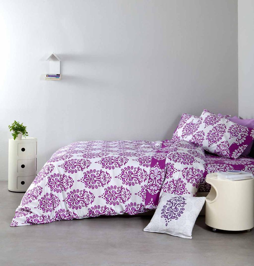 Ariadne Purple BED LINEN 100%