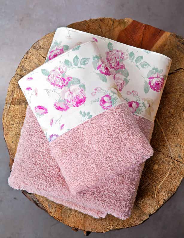 Blooming TOWELS 100% Cotton, 500 gsm Ananta TOWELS