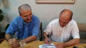 Χάραλντ Κίσλατ, υπέγραψαν με την έγκριση του ελληνικού Υπουργείου Υγείας στις 5 Ιουλίου 2017 μια Κοινή Δήλωση για τη χρηματοδότηση ιατρικού προσωπικού με σκοπό την περίθαλψη προσφύγων στο Κέντρο