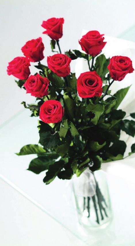 ABOUT ROSES ΤΟ ΤΕΛΕΙΟ ΔΩΡΟ PERFECT GIFT Τοποθετημένα σε συνθέσεις σε συνδυασμό με άλλα φρέσκα λουλούδια ή ακόμη και εάν πωλούνται μεμονωμένα ( η συσκευασία τους βοηθάει σε αυτό), τα διατηρημένα