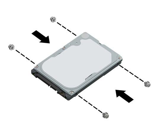 Εγκατάσταση μονάδας σκληρού δίσκου 2,5 ιντσών 1. Αφαιρέστε/αποσυνδέστε τυχόν συσκευές ασφαλείας που εμποδίζουν το άνοιγμα του υπολογιστή. 2. Αφαιρέστε όλα τα αφαιρούμενα μέσα, όπως CD ή μονάδες USB flash, από τον υπολογιστή.