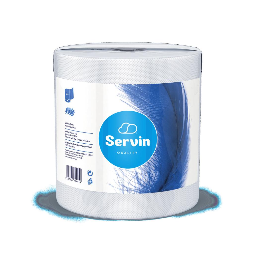 SERVIN QUALITY ΕΠΑΓΓΕΛΜΑΤΙΚΑ ΡΟΛΑ 1kg SERV043 Επεξεργασία / Embossed Καθ.