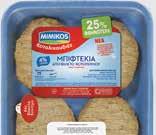Μπιφτέκι κοτόπουλου MIMIKOS 360gr Από την τιµή έχει