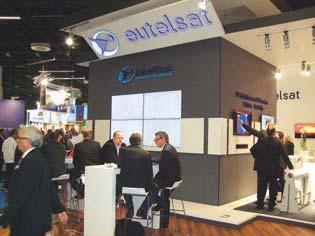 Eutelsat Η Eutelsat παρουσίασε µεταξύ άλλων το υβριδικό TV portal KabelKiosk, για παροχή HD καναλιών αλλά και internet, σε