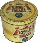 Διαστάσεις 22 χ 34 εκ. 50-60 1899 ICELANDIC TARAMA Προϊόν Ισλανδίας, συσκευασθέν εν Ελλάς υπό Αφών Θ. Καρελά. 1893 BAYER ΑΣΠΙΡΙΝΗ ΘΕΡΜΟΜΕΤΡΟ ΤΟΙΧΟΥ Μεταλλικό κουτί.