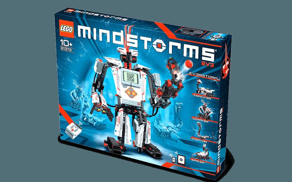 LEGO EV3 Το πακέτο περιλαμβάνει: 3 σερβο-μοτέρ με ενσωματωμένους αισθητήρες περιστροφής.