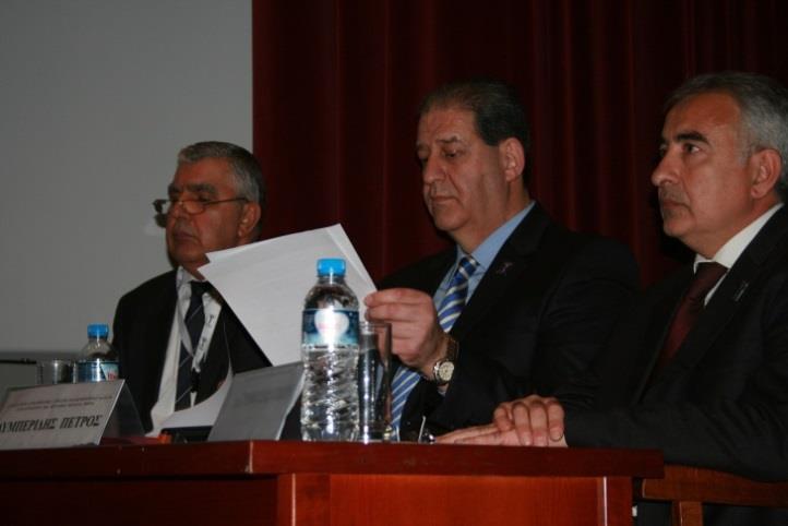 Ο Πρόεδρος Πέτρος Λυμπερίδης, ο Υπεύθυνος