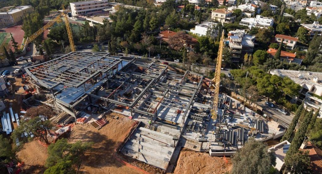 Για τις τεγίδες καθώς δεν είχαν επάρκεια σε στρεπτοκαμπτικό λυγισμό στη φάση της σκυροδέτησης