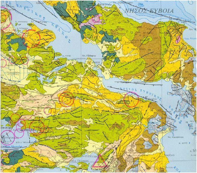 2.5 ΣΕΙΣΜΙΚΟΤΗΤΑ Η ευρύτερη περιοχή μελέτης χαρακτηρίζεται από αυξημένη σεισμική δραστηριότητα, με κύρια συσσώρευση κατά μήκος της σεισμικής ζώνης Αλκυονίδων Καπαρελίου Πλαταιών Ωρωπού.