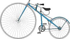 1878: To Kangaroo ήταν Κανονικό ποδήλατο που εφαρμόζει το πρώτο