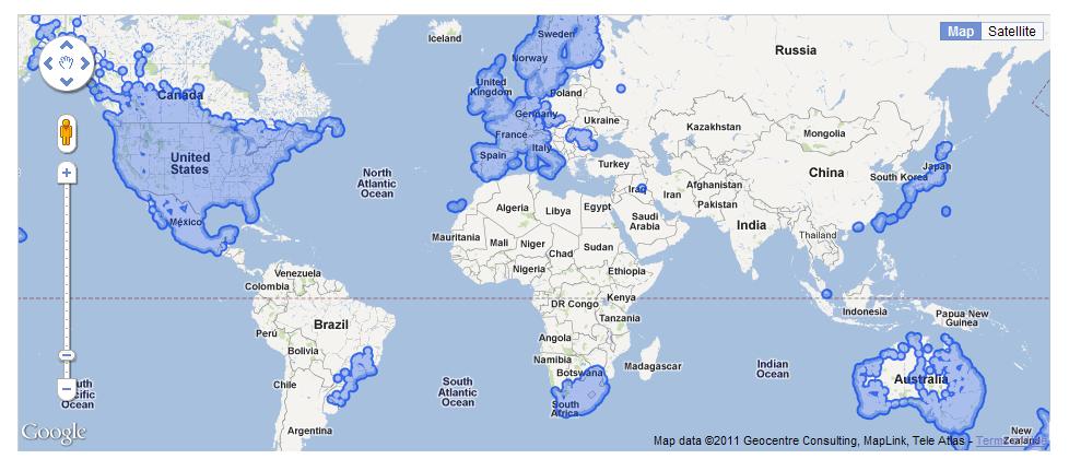 Μία από τισ πιο ςθμαντικζσ εφαρμογζσ του Google maps είναι το street view, που απεικονίηει φωτορεαλιςτικά τουσ δρόμουσ και τισ περιοχζσ με τουριςτικό ενδιαφζρον ςε ζνα διαρκϊσ αυξανόμενο δίκτυο ςε