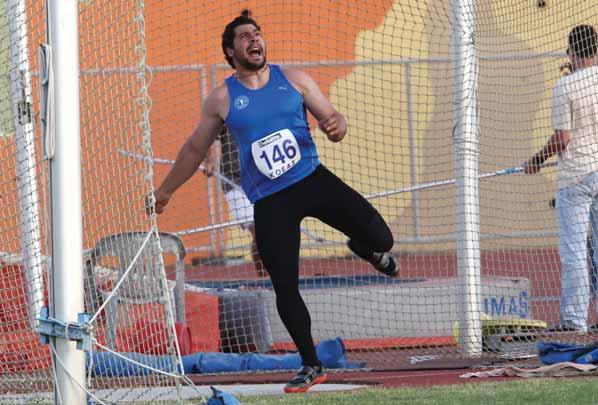 Ο Απόστολος Παρέλλης του ΓΣΠ 8ος Ολυμπιονίκης στη δισκοβολία 13.78 Δημήτρης ΚΩΝΣΤΑΝΤΙΝΟΥ ΓΣΚ 27.02.1996 Δεκ. Παγκύπριο Δέκαθλο Λευκωσία 21.05.2016 12.20 Ανδρέας ΧΡΙΣΤΟΔΟΥΛΟΥ ΓΣΚ 26.10.1995 Δεκ.